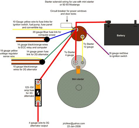 foxbody starter solenoid wiring diagram|foxbody mustang starter troubleshooting.